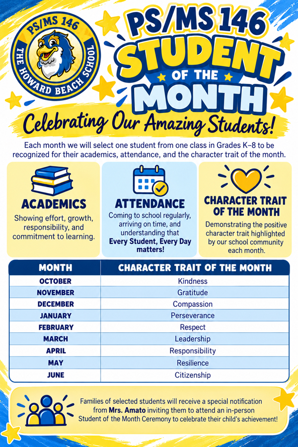 stdnt of the month